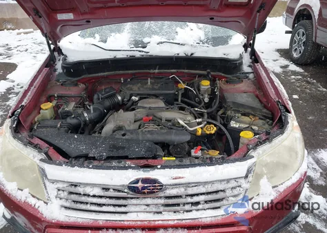 2010 Subaru Forester 2.5X from USA, damaged, VIN JF2SH6BC8AG763132